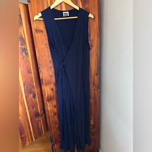 Nom Maternity Navy Francesca Jumpsuit